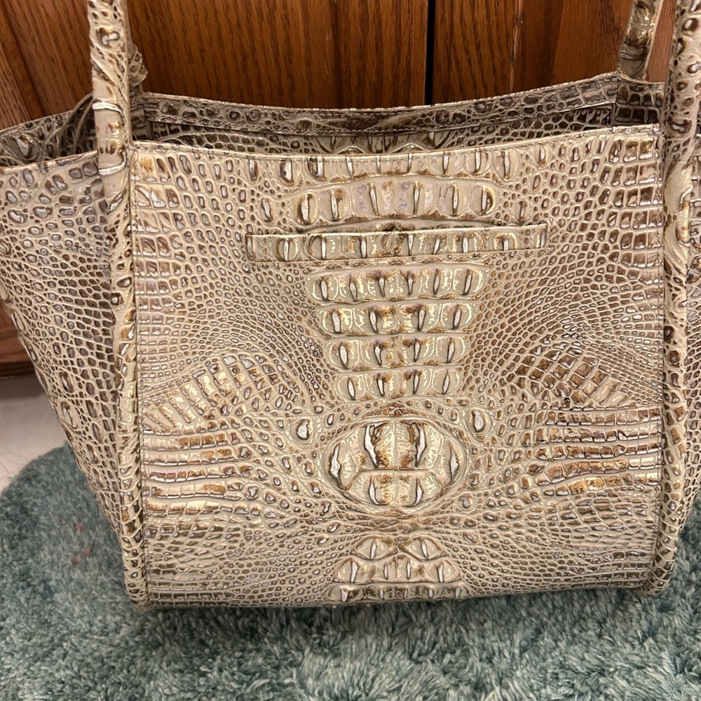 Brahmin Gold Bailee Tote Bag in perfect condition - Picture 2 of 8